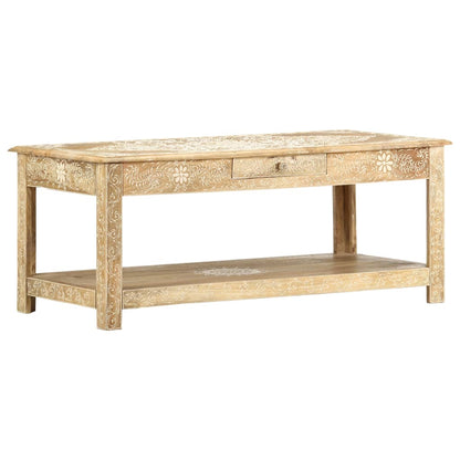Coffee Table | Brown | Solid mango wood | 110x50x45 cm | Coffee Table