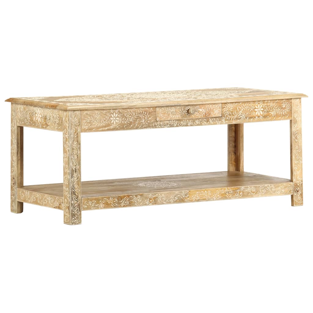 Coffee Table | Brown | Solid mango wood | 110x50x45 cm | Coffee Table
