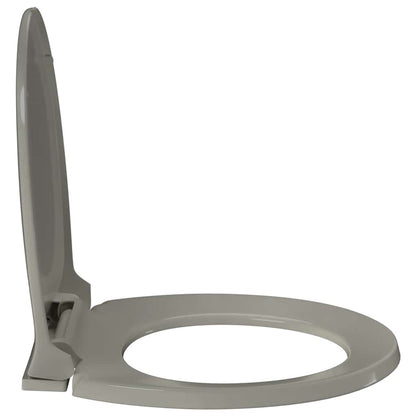 Soft-Close Toilet Seat Grey Oval