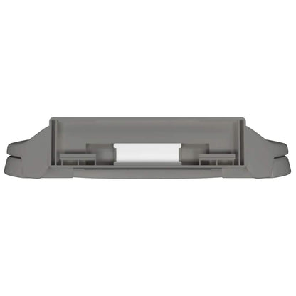 Soft-Close Toilet Seat Grey Oval