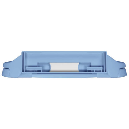 Soft-Close Toilet Seat Blue Oval