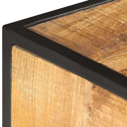 286377 vidaXL TV Cabinet 130x30x39 cm Solid Mango Wood