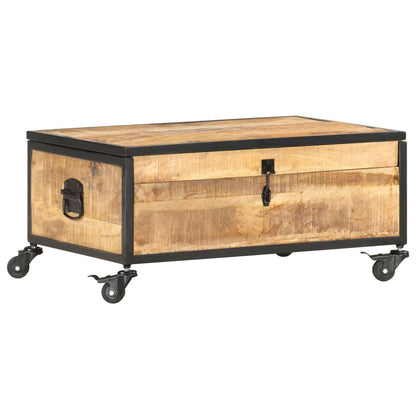 Coffee Table 70x50x33 cm Solid Mango Wood