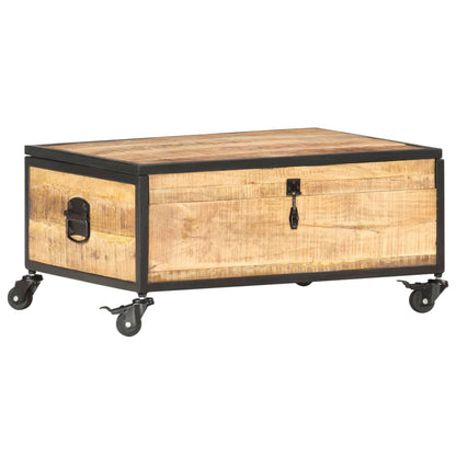 Coffee Table 70x50x33 cm Solid Mango Wood