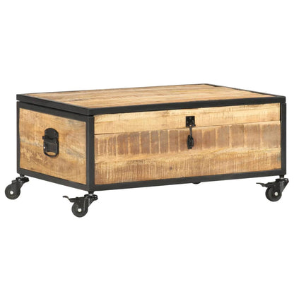 Coffee Table 70x50x33 cm Solid Mango Wood