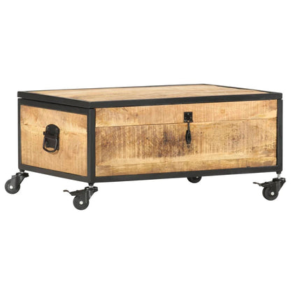 Coffee Table 70x50x33 cm Solid Mango Wood