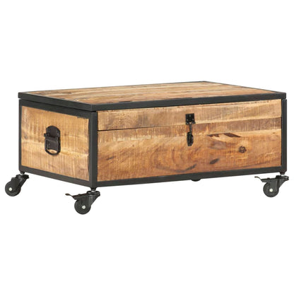 Coffee Table 70x50x33 cm Solid Mango Wood