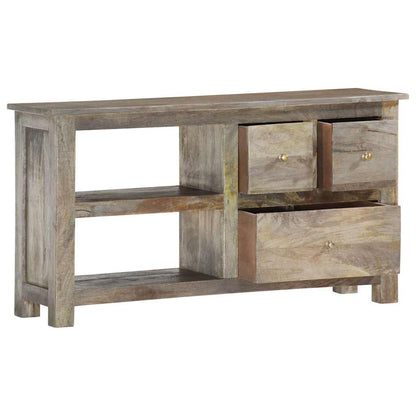 286385 vidaXL TV Cabinet 100x30x55 cm Solid Mango Wood