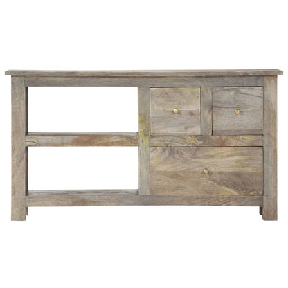 TV Cabinet 100x30x55 cm Solid Mango Wood