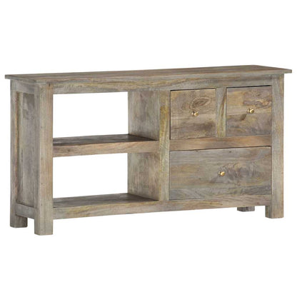286385 vidaXL TV Cabinet 100x30x55 cm Solid Mango Wood