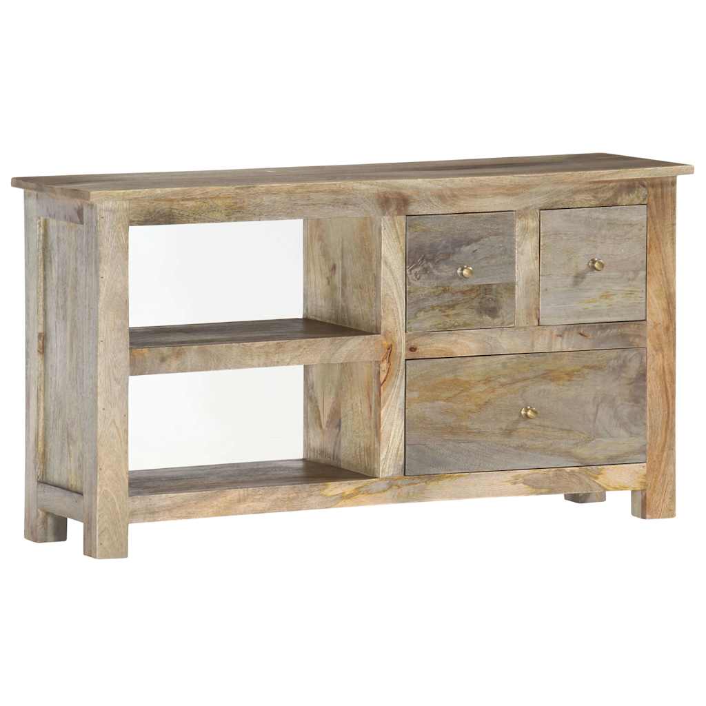 286385 vidaXL TV Cabinet 100x30x55 cm Solid Mango Wood