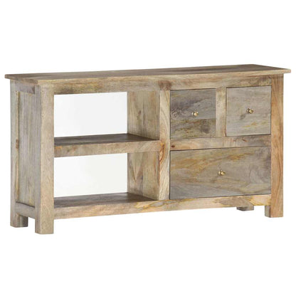 286385 vidaXL TV Cabinet 100x30x55 cm Solid Mango Wood