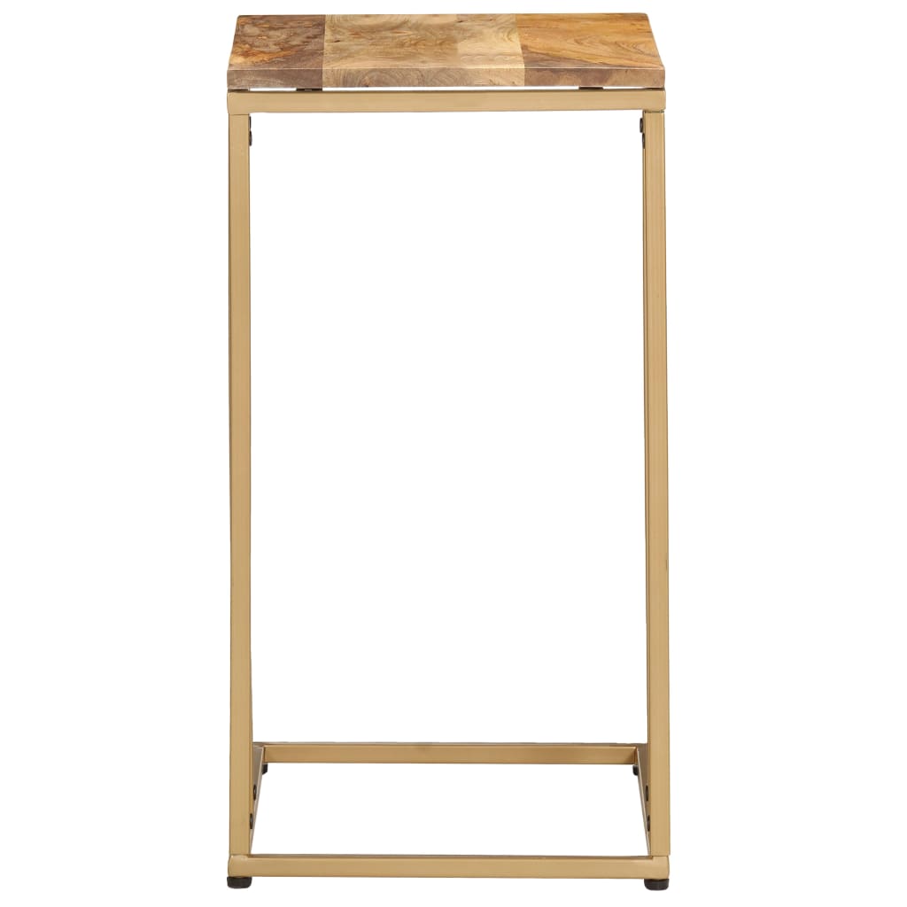 Side Table 35x45x65 cm Solid Mango Wood