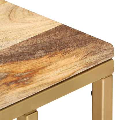 Side Table 35x45x65 cm Solid Mango Wood