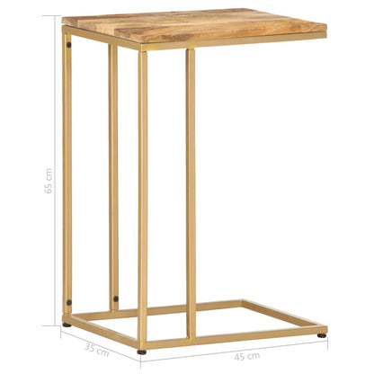Side Table 35x45x65 cm Solid Mango Wood