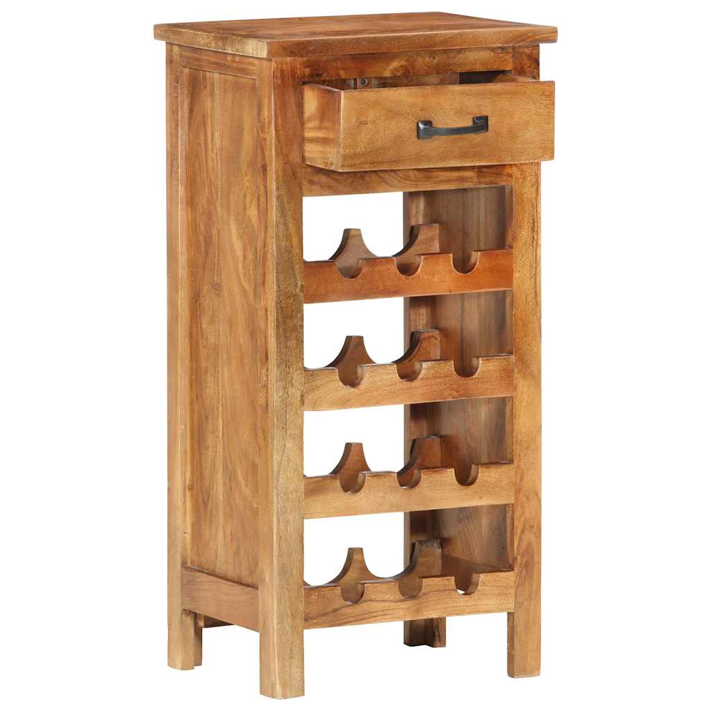 287482 vidaXL Wine Cabinet 40x30x80 cm Solid Acacia Wood