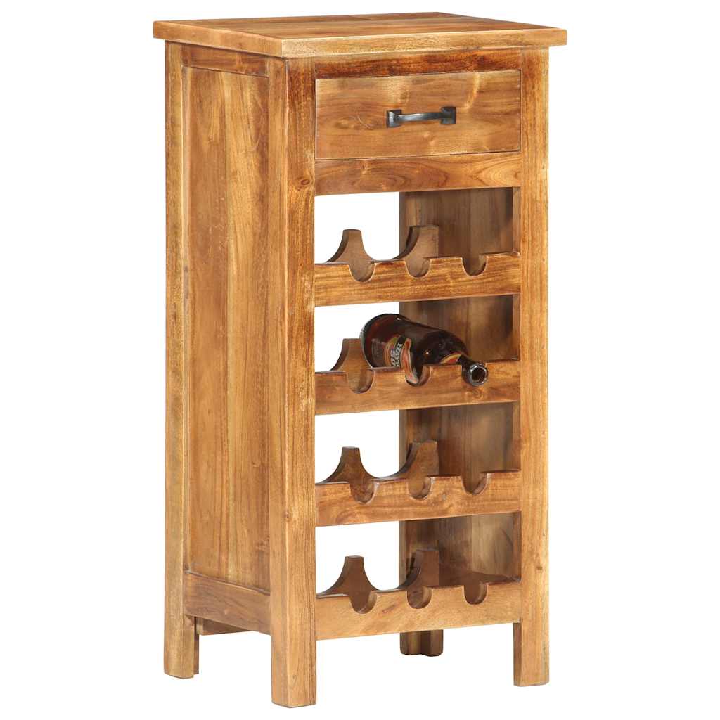 287482 vidaXL Wine Cabinet 40x30x80 cm Solid Acacia Wood