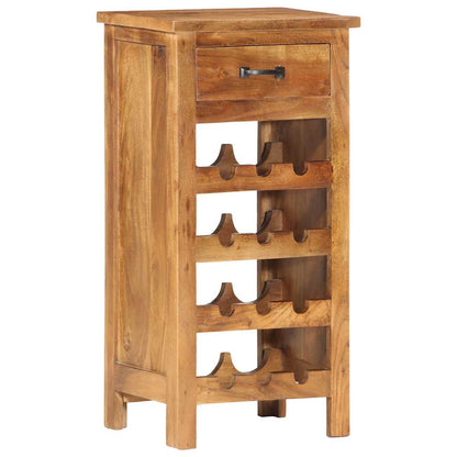 287482 vidaXL Wine Cabinet 40x30x80 cm Solid Acacia Wood