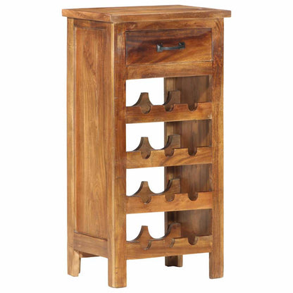 287482 vidaXL Wine Cabinet 40x30x80 cm Solid Acacia Wood