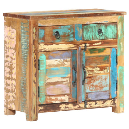 287490 vidaXL Sideboard 70x35x65 cm Solid Reclaimed Wood
