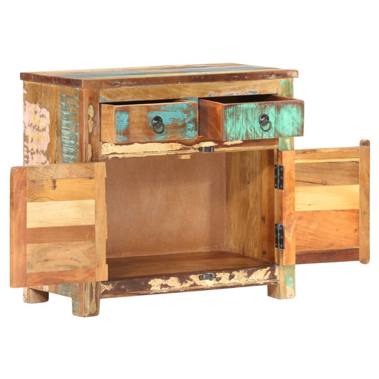 287490 vidaXL Sideboard 70x35x65 cm Solid Reclaimed Wood