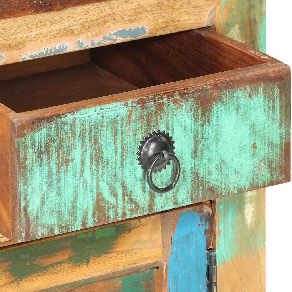 287490 vidaXL Sideboard 70x35x65 cm Solid Reclaimed Wood