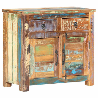 287490 vidaXL Sideboard 70x35x65 cm Solid Reclaimed Wood