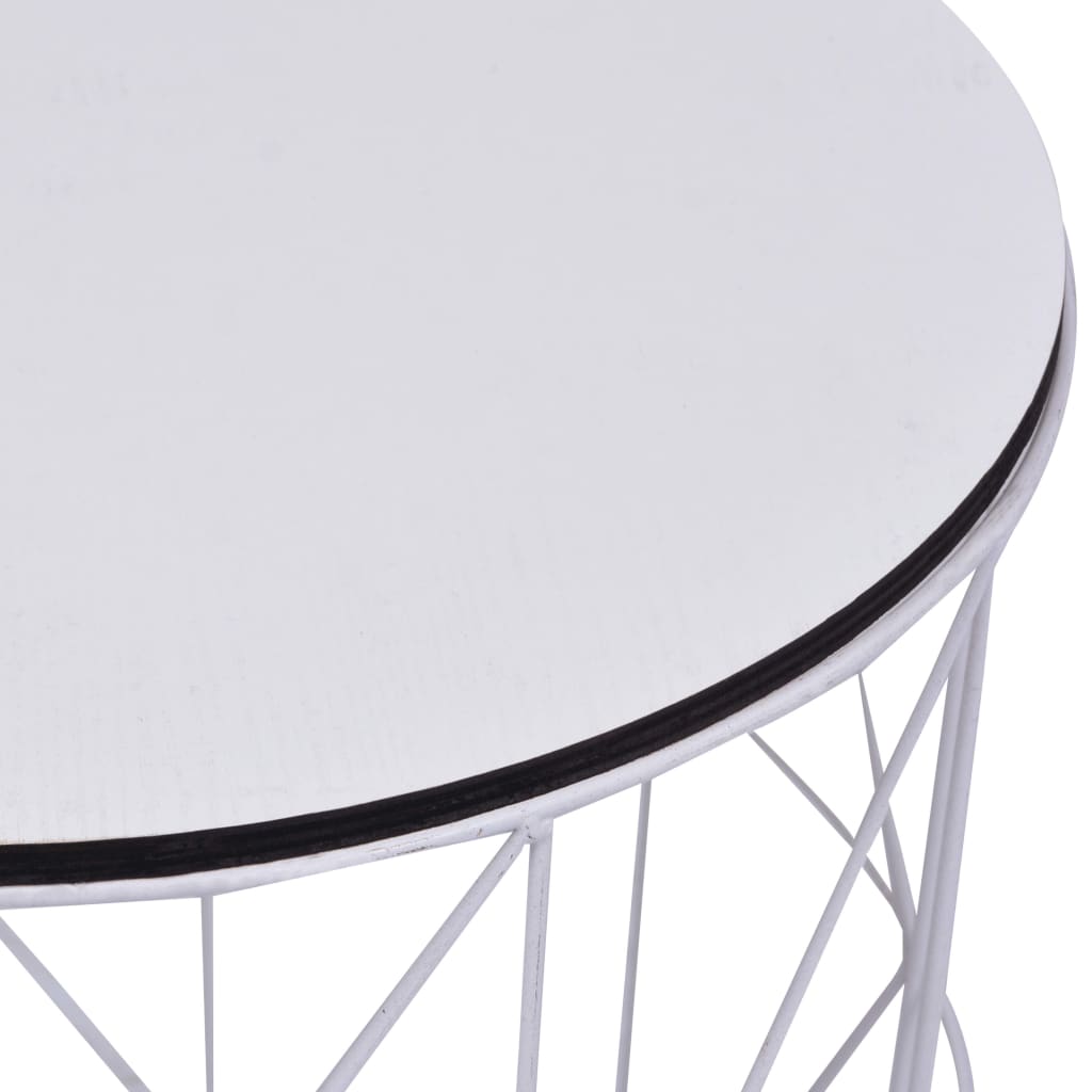 Coffee Table 3 pcs White