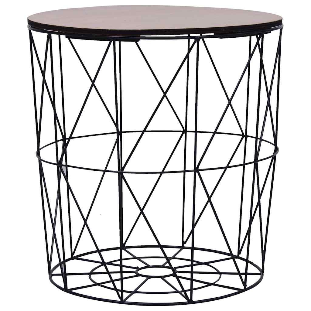 287645 vidaXL Coffee Table 3 pcs Black