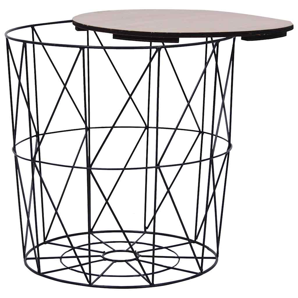 287645 vidaXL Coffee Table 3 pcs Black
