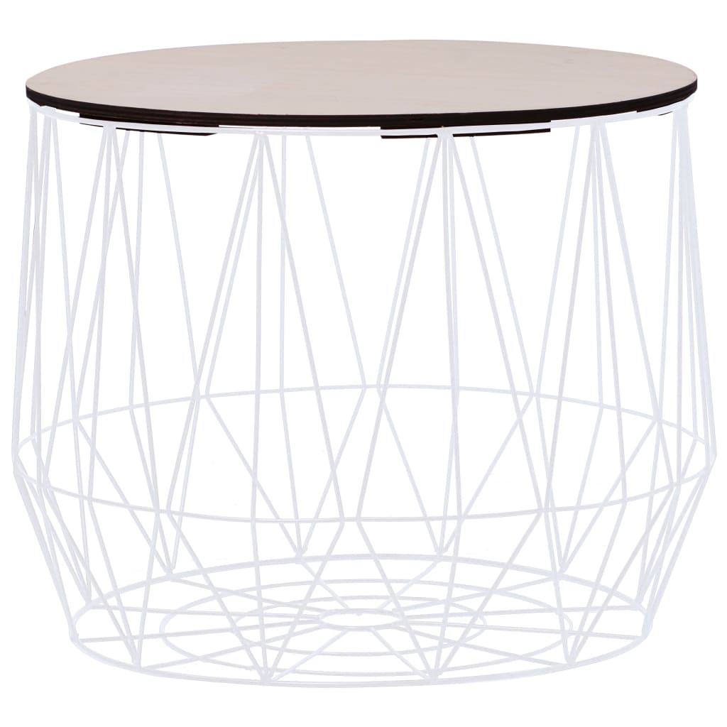 Coffee Table 2 pcs White