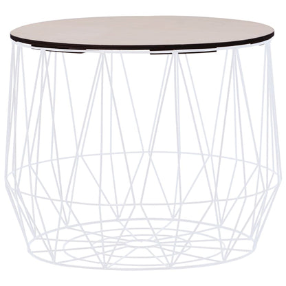 Coffee Table 2 pcs White