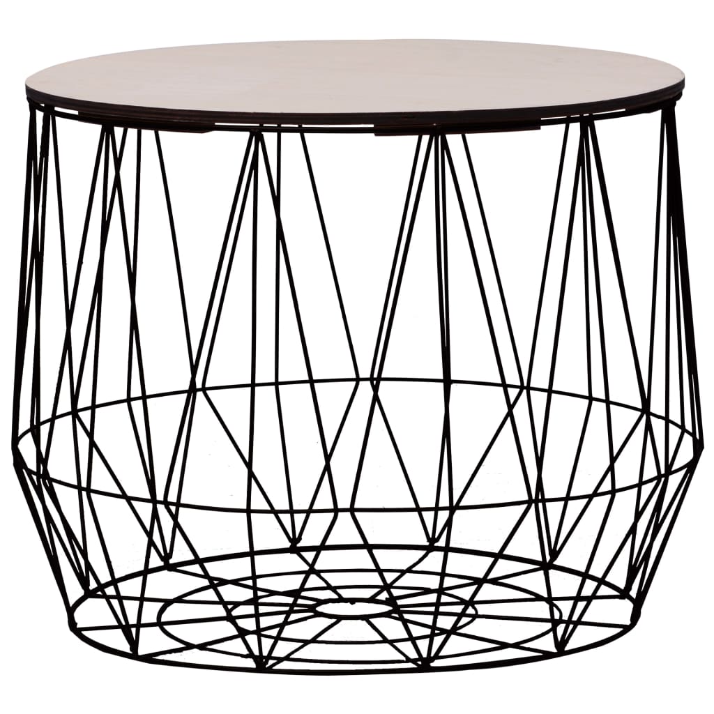 Coffee Table 2 pcs Black