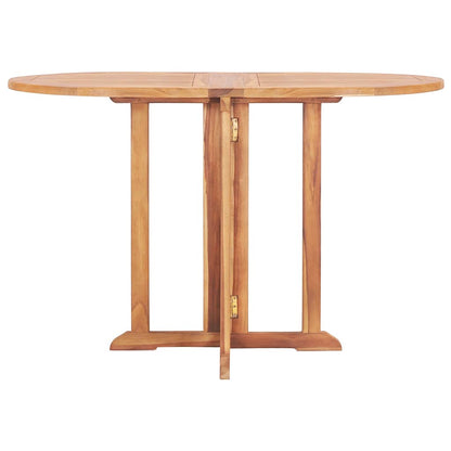 49002 vidaXL Folding Butterfly Garden Table 120x70x75 cm Solid Teak Wood
