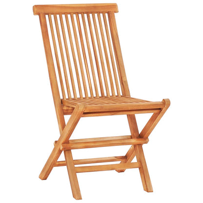 Outdoor Dining Set | Natural Teak | Solid Teak Wood | 5 Piece Set