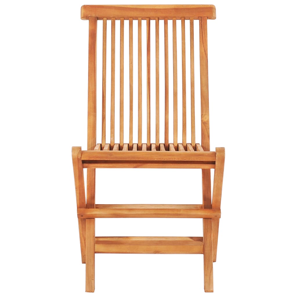 Outdoor Dining Set | Natural Teak | Solid Teak Wood | 5 Piece Set
