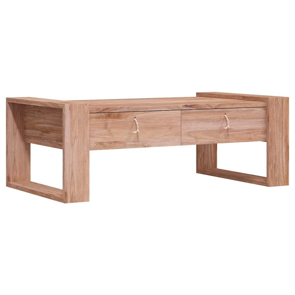 Coffee Table 110x60x40 cm Solid Teak Wood