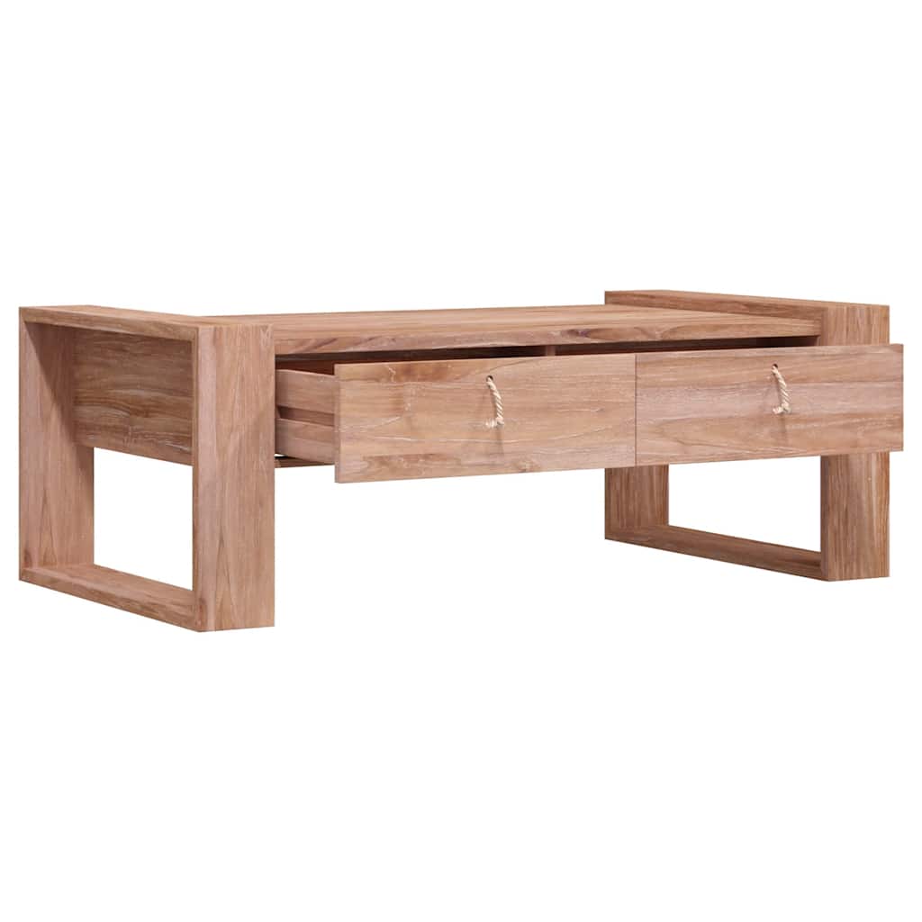 Coffee Table 110x60x40 cm Solid Teak Wood