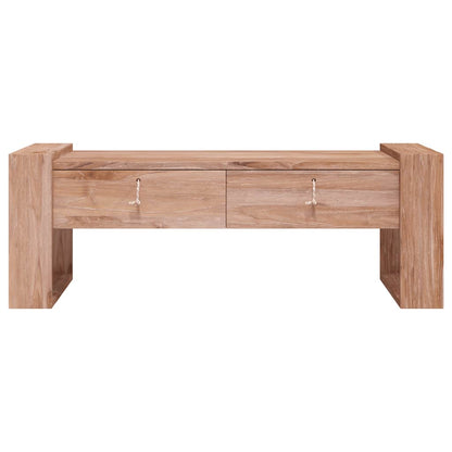 Coffee Table 110x60x40 cm Solid Teak Wood