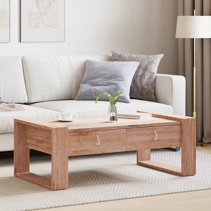 Coffee Table 110x60x40 cm Solid Teak Wood