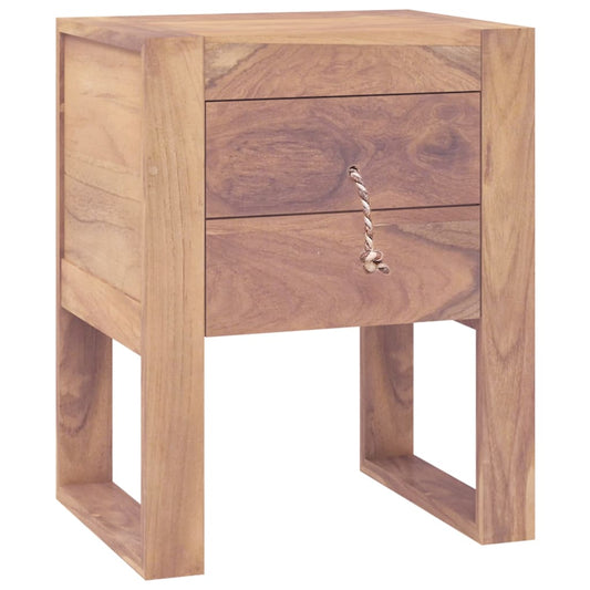Bedside Cabinet 40x30x50 cm Solid Teak Wood