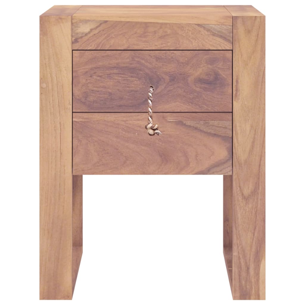Bedside Cabinet 40x30x50 cm Solid Teak Wood