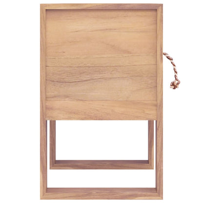 Bedside Cabinet 40x30x50 cm Solid Teak Wood