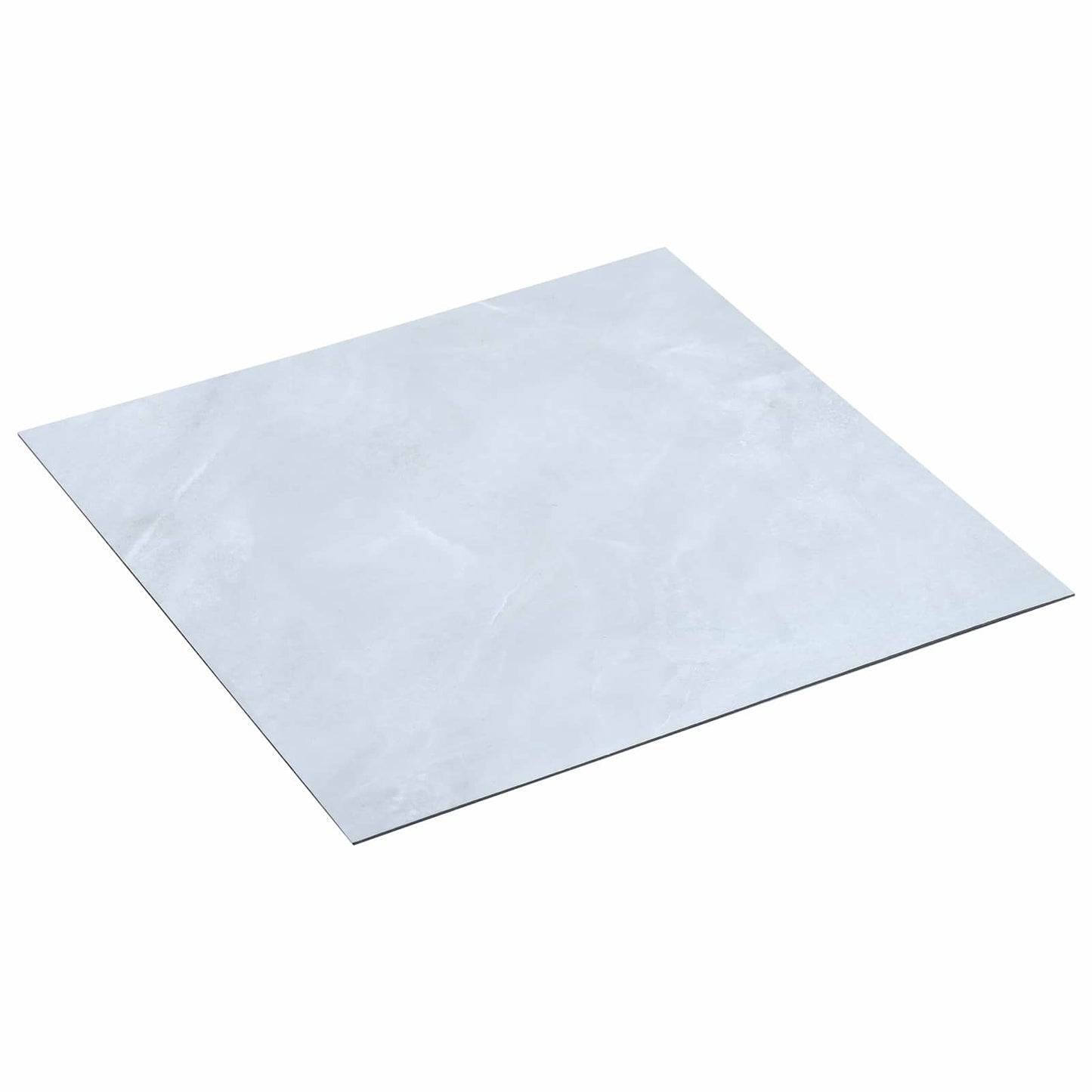 Flooring Planks 55 pcs White 5.11 m² PVC