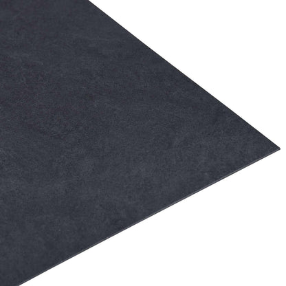 Flooring Planks 55 pcs Black 5.11 m² PVC