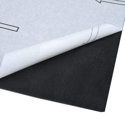 Flooring Planks 55 pcs Black 5.11 m² PVC