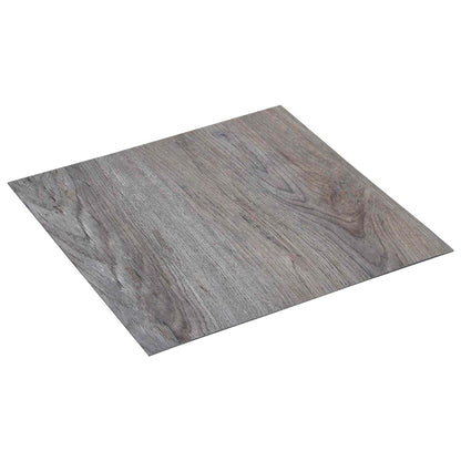 Flooring Planks 55 pcs Light Brown 5.11 m² PVC