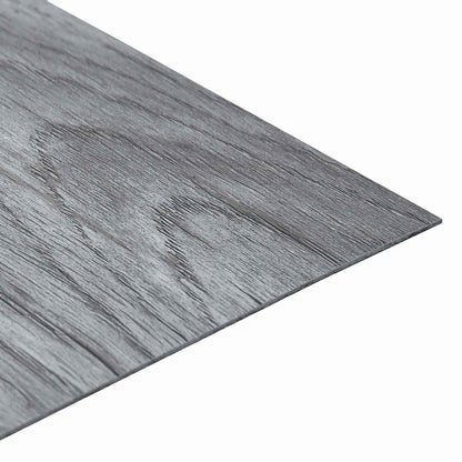 Flooring Planks 55 pcs Light Grey 5.11 m² PVC