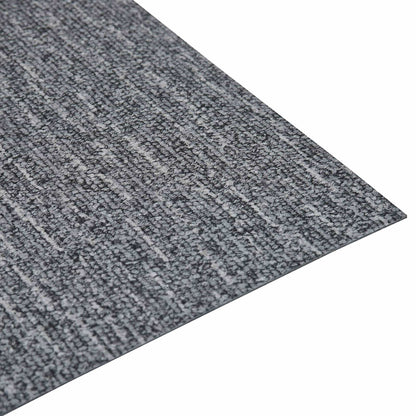Flooring Planks 5.11 m² 55 pcs PVC White and Grey