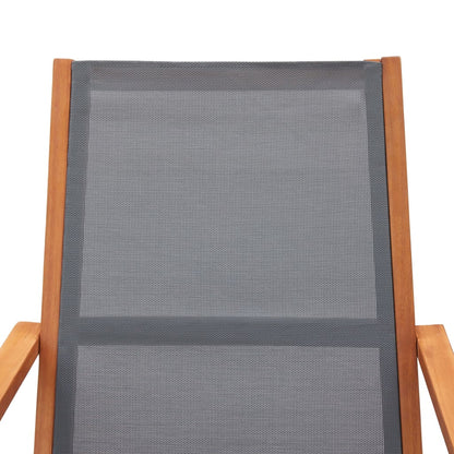 Garden Chair | Grey | Solid eucalyptus wood | Medium | Garden Chair
